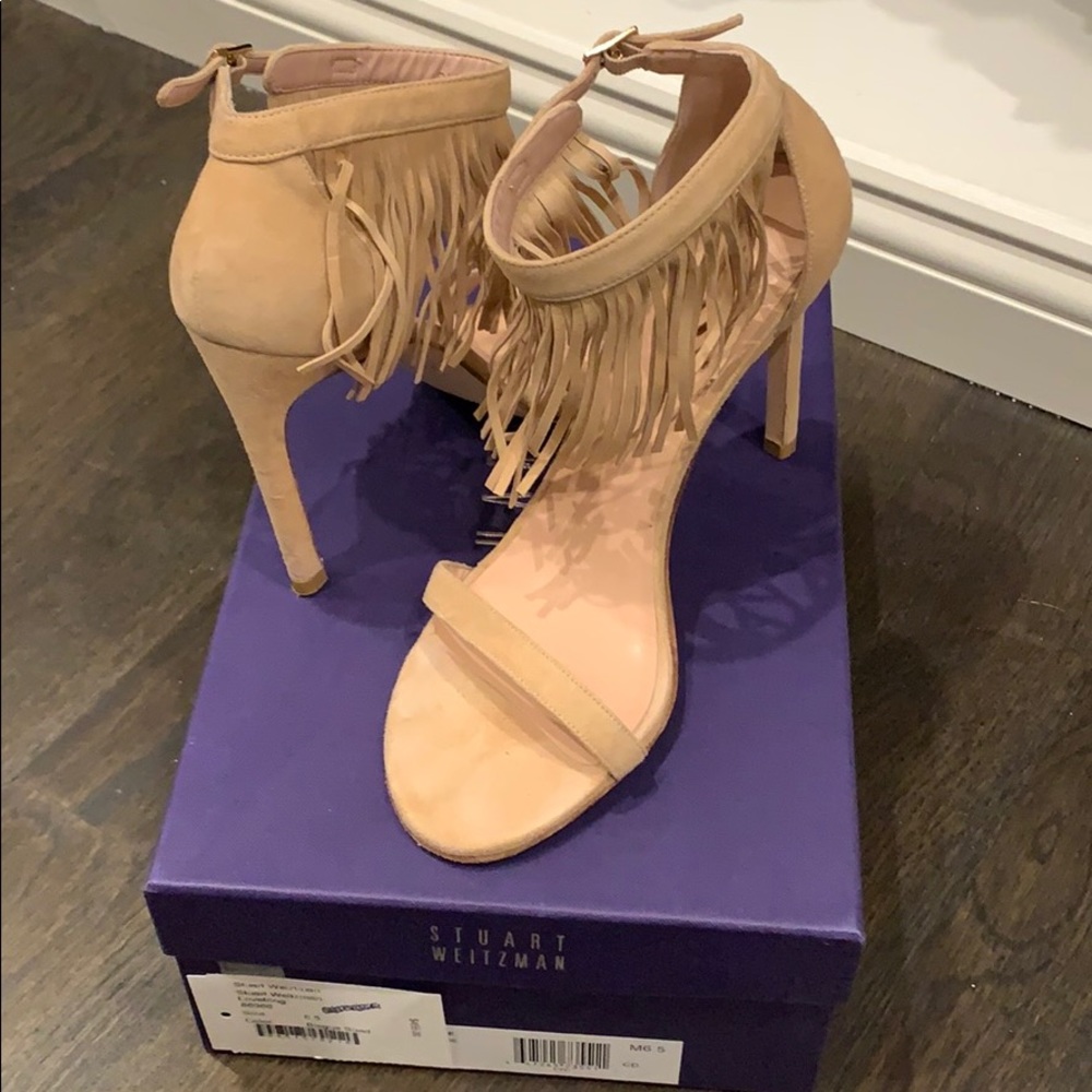 Stuart Weiztman love fringe sandal